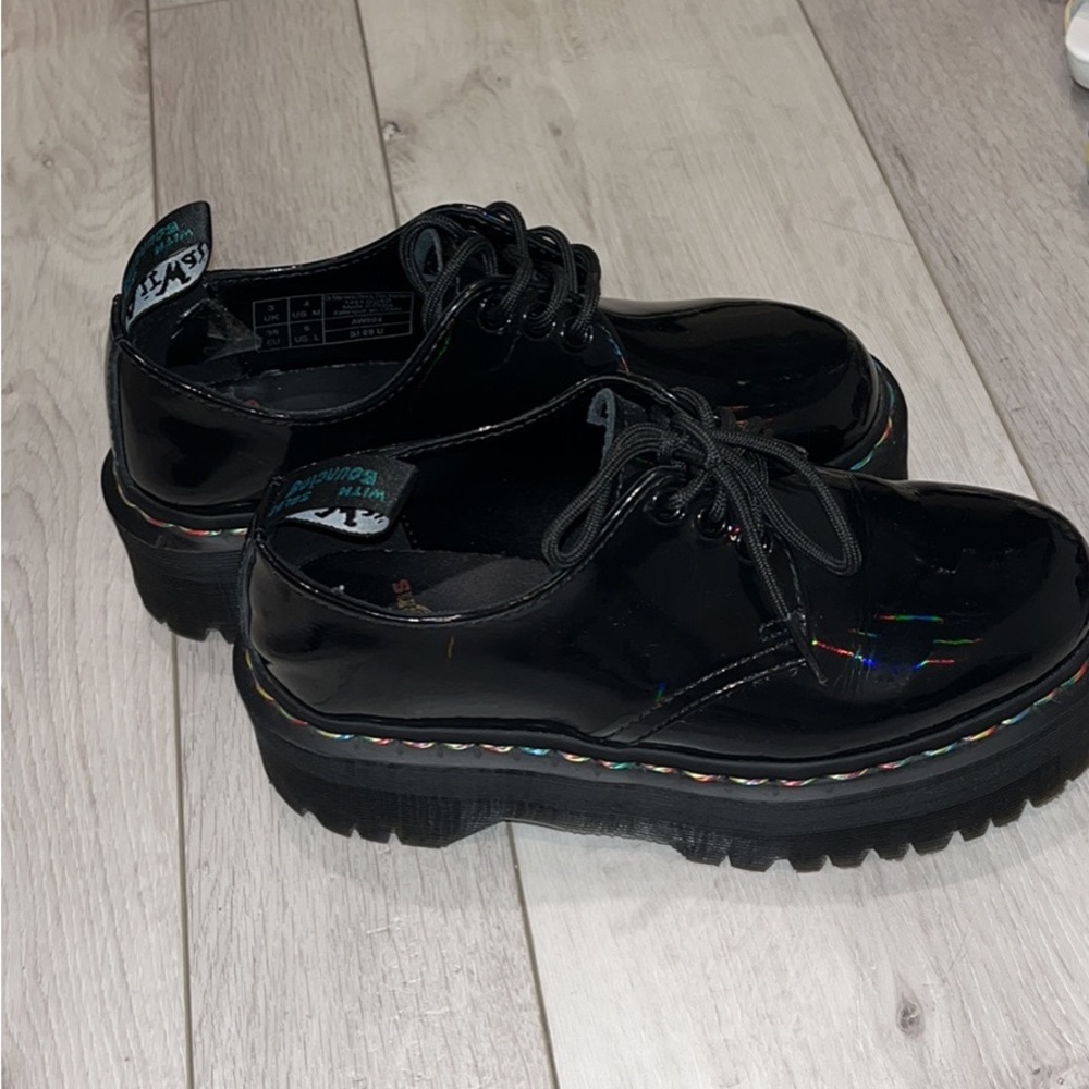 DR MARTENS pride 1461 rainbow quad